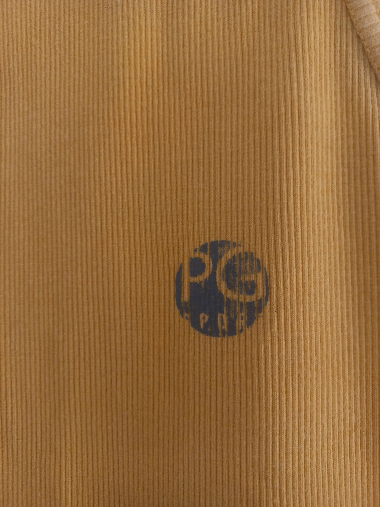 Purificação Garcia - top elegante de algodão e tecido acetinado amarelo – photo 2